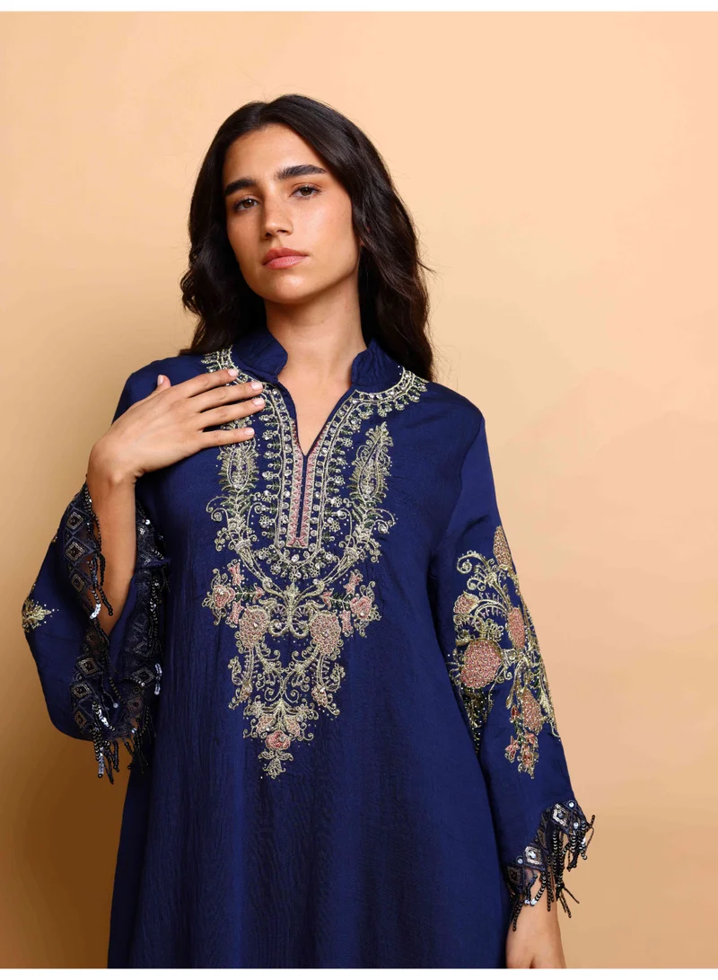 IKKXA IKKXA Amirah Jalabiya IK4031 Blue